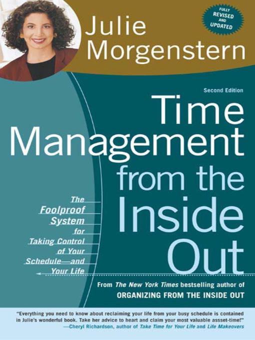Title details for Time Management from the Inside Out by Julie Morgenstern - Wait list